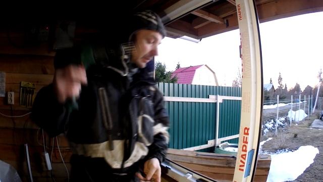 МОНТАЖ пластикового ОКНА в окосячку или каркасник на саморезы. Профсоветы. смотреть онлайн
