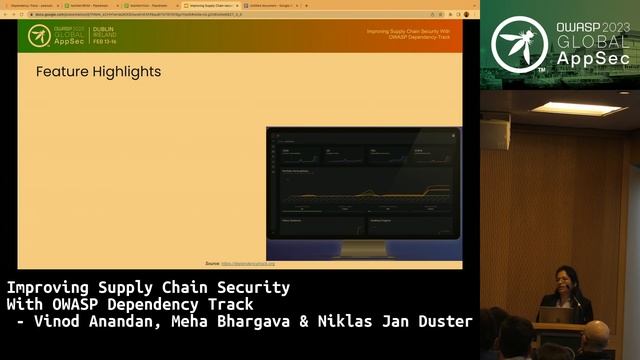 Global AppSec Dublin: Supply Chain Sec /w Dependency Track - V. Anandan, M. Bhargava & N.J. Duster смотреть онлайн