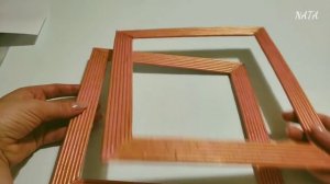 Как сделать рамку?. Рамочка из газетных  трубочек. Поделки своими руками.  Алмазная Вышивка.