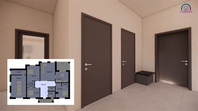 Обзор проекта ПЕРСЕЙ 157 м² СК Гудвилл