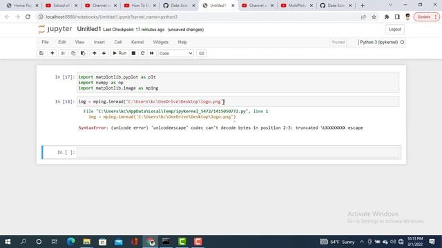 Working with Image | MatplotLib Tutorial - 9 смотреть онлайн