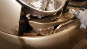 Замена повторителей поворотов. DAEWOO MATIZ  Часть первая - печальная.