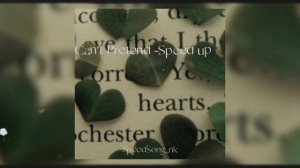 Tom Odell-Can't Pretend (Speed up)