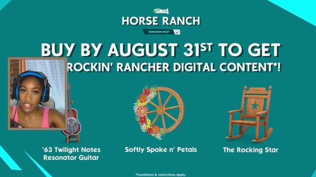 A *HONEST REACTION * on the Horse Ranch Reveal Trailer || New Sims 4 Expansion Pack !! смотреть онлайн
