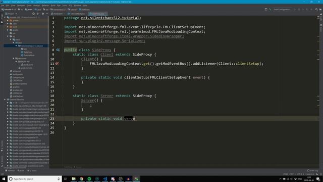 Minecraft Forge 1.13.2 Tutorial - pt. 1 - Getting Started смотреть онлайн