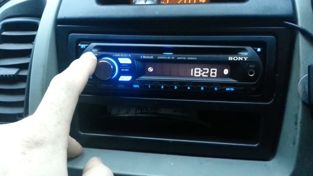 Sony MEX BT2500. How to turn bluetooth on. смотреть онлайн
