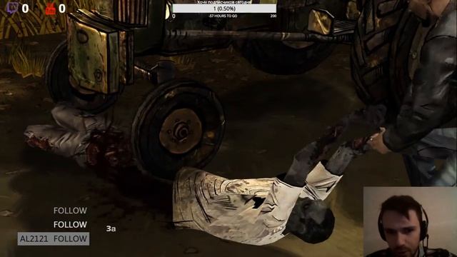 The Walking Dead Episode 1 - Вечерний стрим смотреть онлайн