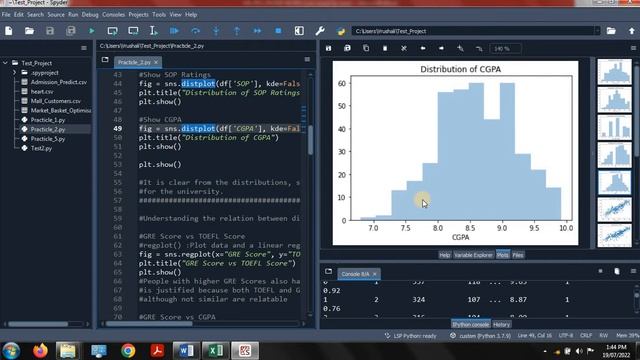ML (LP 1): Practical on Classification Technique in Machine Learning | Python | GRE Score Dataset смотреть онлайн