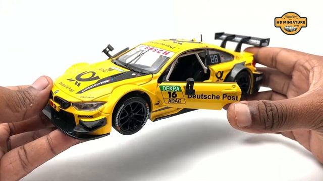 Unboxing | BMW M4 DTM Track Cars Dekra No.16 #diecastcars #modelcars #toycars