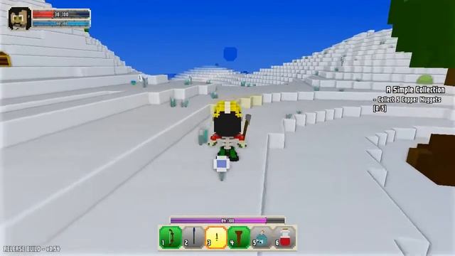 Vox game - Minecraft-style voxel RPG with quests (PC alpha gameplay) смотреть онлайн