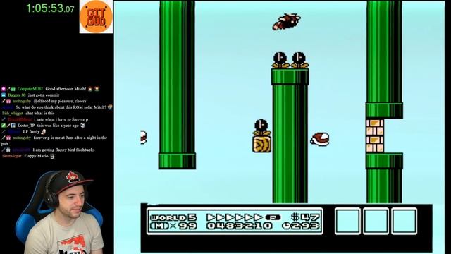 GIT GUD SMB3 **NEW** ROM HACK TOP 5 BEST! INSANLY GOOD! (FULL) смотреть онлайн