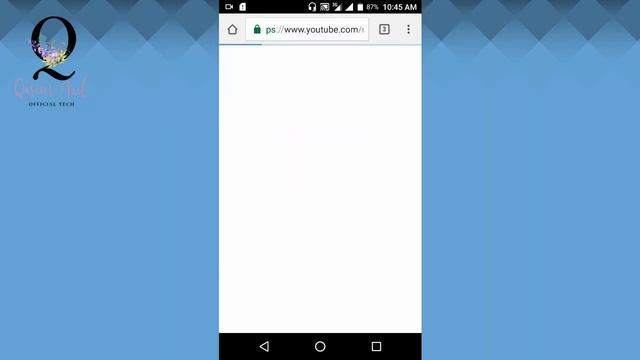 How to open Youtube dashboard on android mobile like desktop | Qasim Official смотреть онлайн