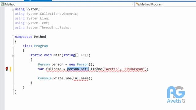 Learn How To Program In C# Part 12 - Methods With Void Return Type смотреть онлайн