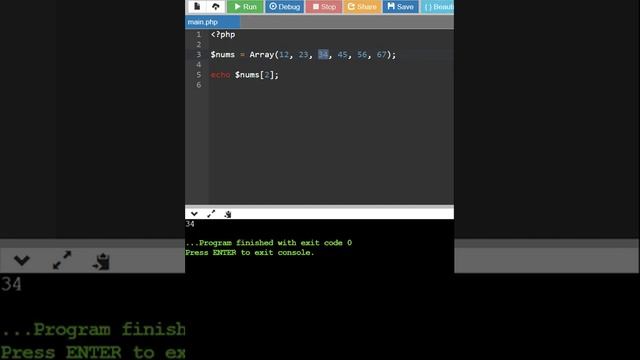 PHP Array with Example смотреть онлайн
