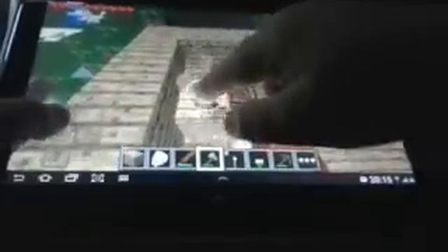 Let's play по minecraft на планшете 2. Дом смотреть онлайн