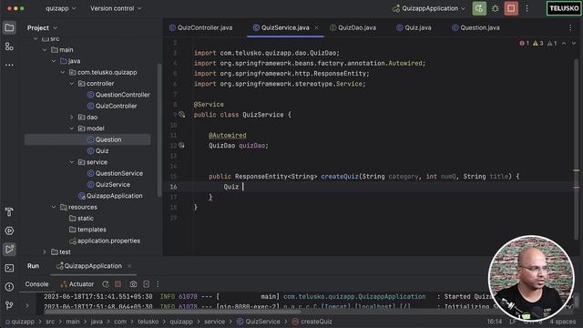 Quiz App Using Spring Boot #6 | Microservices Tutorial смотреть онлайн