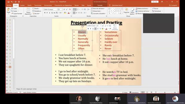 2 Video - Group A - Simple present - adverbs of frequency смотреть онлайн