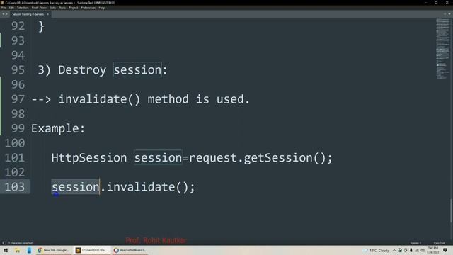 Create, Access & Destroy sessions in Servlet | Session Tracking in Servlet | Login & Logout Example смотреть онлайн