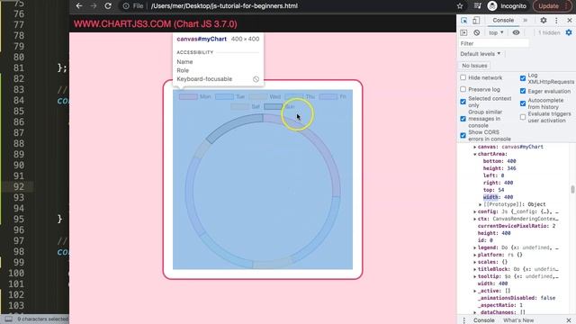 How to Show Onclick Text In Center of Doughnut Chart in Chart JS смотреть онлайн