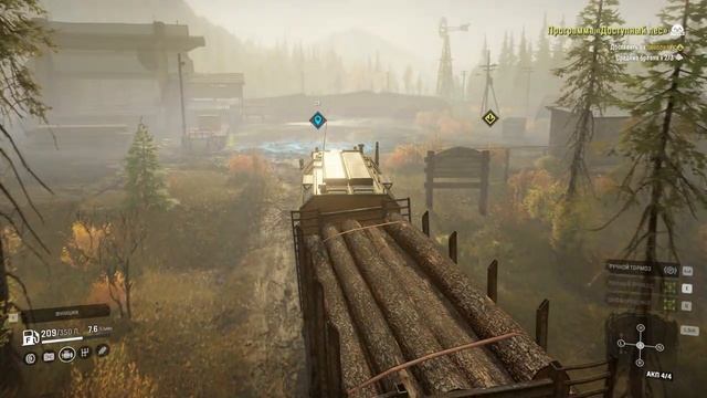 КАК ВОЗИТЬ СРЕДНИЕ БРЕВНА В SNOWRUNNER