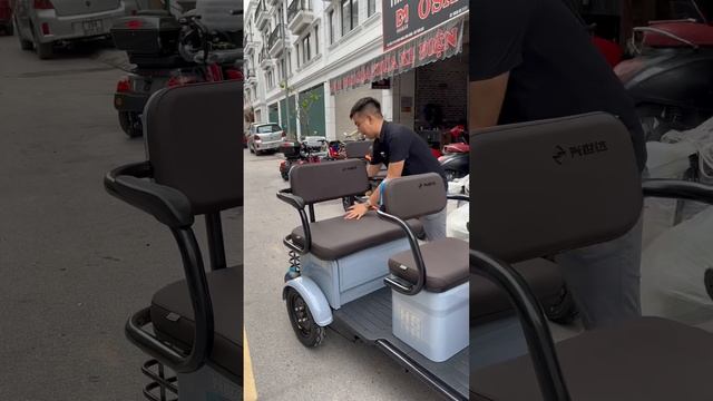 Siêu xe điện 3 bánh vừa chở người vừa chở hàng tiện lợi 2023 смотреть онлайн