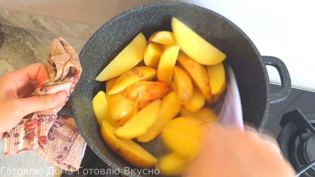 Рецепт из СССР! Жареная картошка по-деревенски на ужин за 20 МИНУТ! БАБУШКА НАУЧИЛА! смотреть онлайн