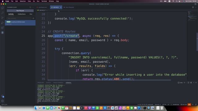 เรียนรู้การใช้งาน MySQL ร่วมกับ NodeJS ✅ พร้อมสาธิตการสร้าง CRUD Restful API ??? смотреть онлайн