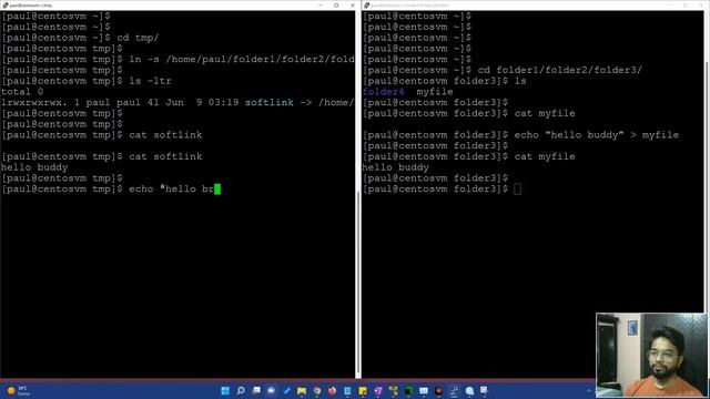 Linux Hard & Soft Links | ln command | How to Make Links in Linux in Hindi смотреть онлайн