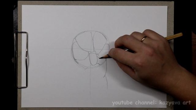 Как нарисовать ЛАПКУ котика карандашом. Часть 1. Построение смотреть онлайн