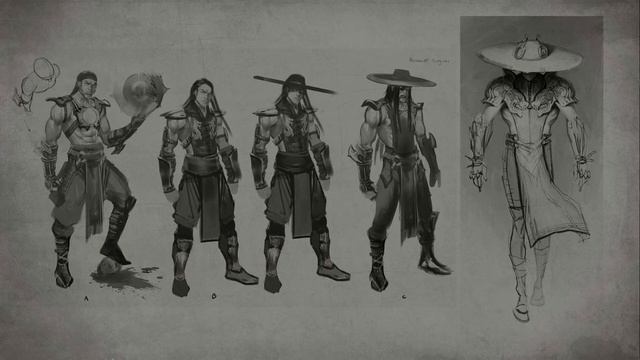 Mortal Kombat X:Kung Lao Concept Art смотреть онлайн