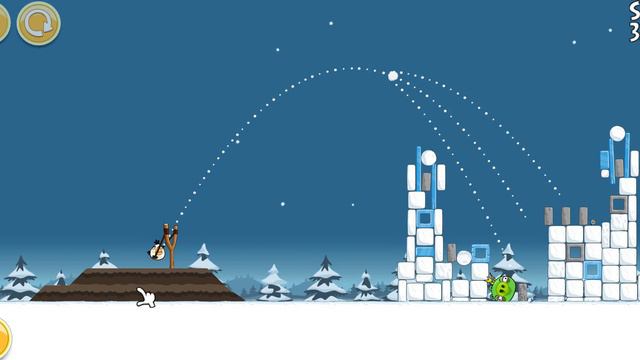 Angry birds Christmas Special Seasons greeting gameplay part 1 смотреть онлайн