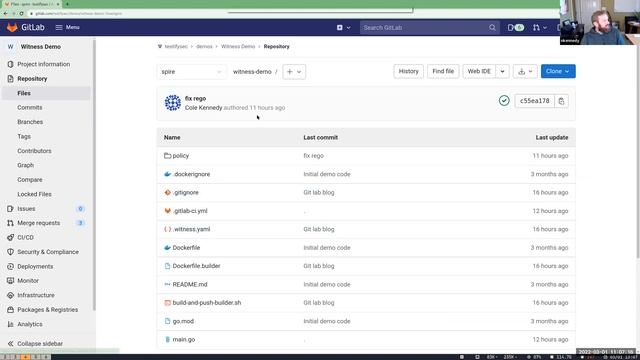 Keyless signing and verification of artifact metadata with Witness and SPIRE - Cole Kennedy смотреть онлайн