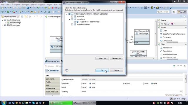 UML Tutorial 5.3 - Basics of UML Sequence Diagrams for Robustness Analysis in Eclipse with Papyrus смотреть онлайн