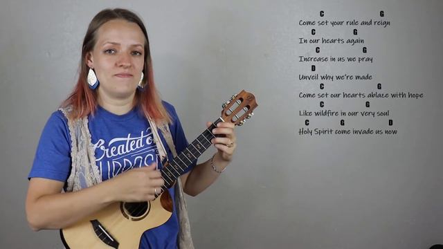 Build Your Kingdom Here - EASY ukulele tutorial смотреть онлайн
