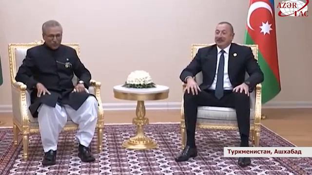 Состоялась встреча Президента Ильхама Алиева с Президентом Пакистана Арифом Алви смотреть онлайн