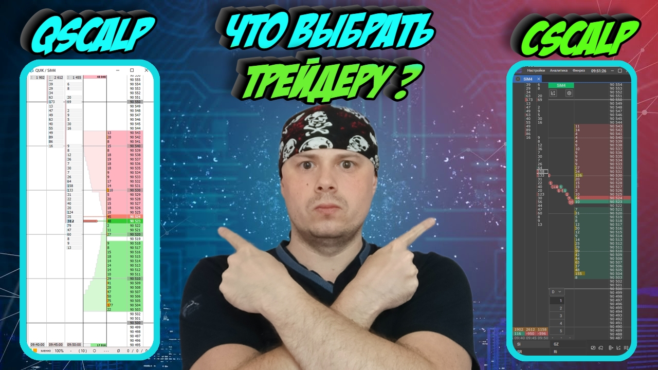 Что выбрать трейдеру: QScalp или CScalp? Софт для скальпинга на Московской бирже смотреть онлайн
