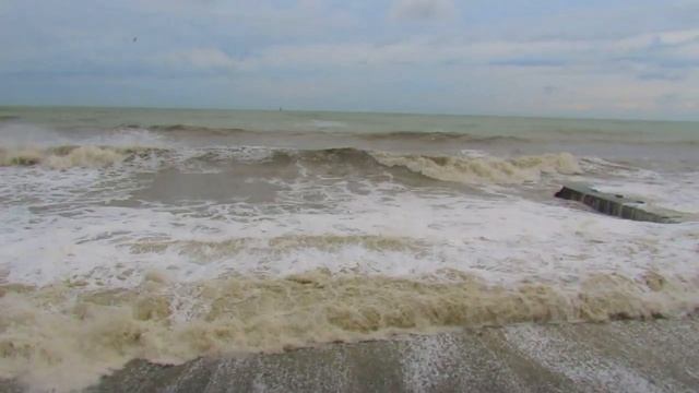 Сочи, декабрь, море, штиль и шторм, мощь воды, закат смотреть онлайн