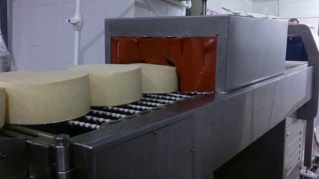 Линия Мойки, Дезинфекции, Сушки сыра. смотреть онлайн