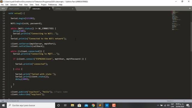 IoT ESP8266 usando el protocolo CloudMQTT. Dr. Carlos Hernández-Gutiérrez