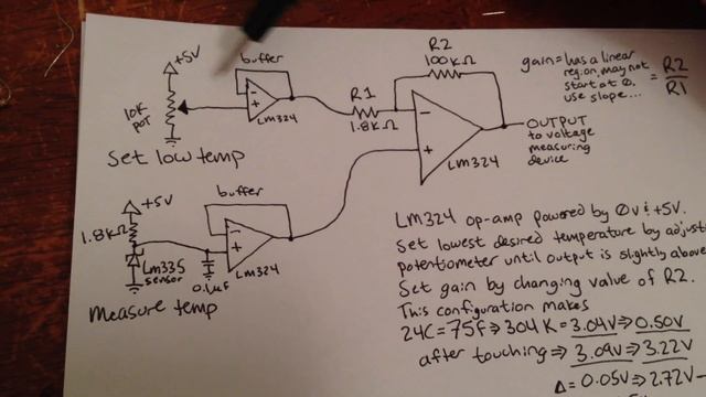 Precision Temperature Sensor LM335, LM324, ATMega8 AVR, And RS232/ USART / USB / Python
