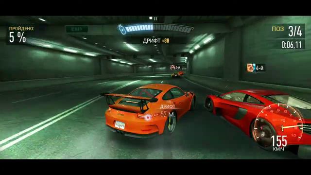 Прохождение события на Porsche 911 GT3 RS (991) в NFS NL (3.1) смотреть онлайн