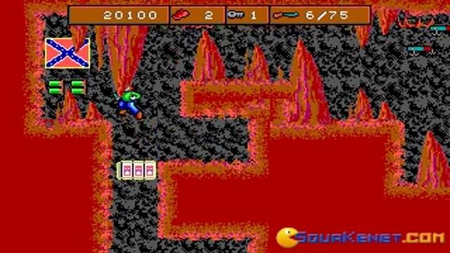 Dangerous Dave 3 - Dave's Risky Rescue gameplay (PC Game, 1993) смотреть онлайн