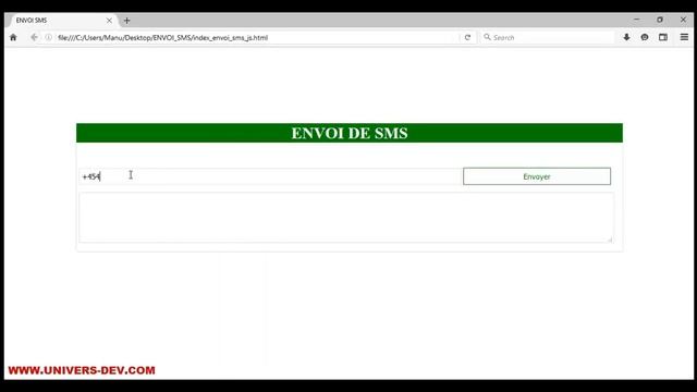 Programmer l'envoi de SMS à partir de son Site Web смотреть онлайн