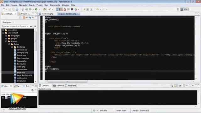 WordPress-Themes mit Bootstrap Tutorial: Trailer |video2brain.com смотреть онлайн