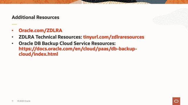 The Oracle Backup & Recovery Technologies Portfolio смотреть онлайн