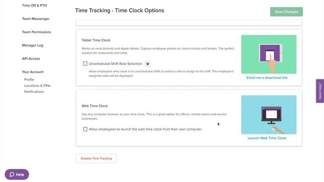 Time clock options - Homebase смотреть онлайн