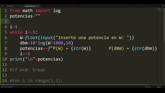 While y For en Python (comparación) смотреть онлайн