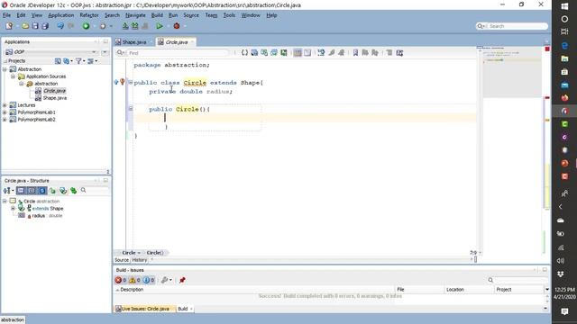 #java | #oop | #abstraction | #method | Abstraction in Java through Abstract classes Lab Excercise смотреть онлайн