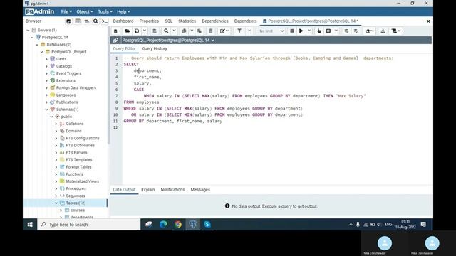 Part of PostgreSQL Project смотреть онлайн