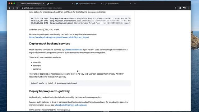 Keycloak - Distributed apps end-to-end demo смотреть онлайн